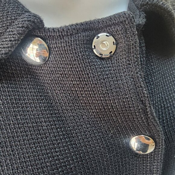 525 AMERICA Women's Short Coat Stylish Zippered Pockets & Sleeves - Size M - Picture 5 of 10